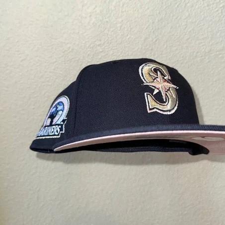 New Era Seattle Mariners Navy Pinky Hat Club Exclusive 7 1/2 - New Men | Color ...