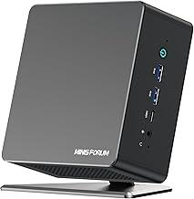 MINISFORUM UM780 XTX Mini PC AMD Ryzen 7 7840HS(8C/16T, up to 5.1GHz) Barebone Micro PC Without OS&Storage, 2xUSB4,1xHDMI,1xDP Outputs,1xOCulink Port, 2x2.5G RJ45, 4xUSB3.2 RGB Backlight Mini Tower PC