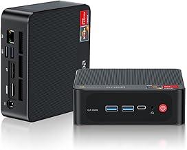 Beelink SER5 Pro Mini PC, AMD Ryzen 7 5700U (8C/16T, up to 4.3Ghz), 32GB DDR4 RAM 1TB NVMe SSD, Mini Desktop Computer Support 4K@60Hz/Triple Display/WiFi6/BT5.2/Home/Office/Gaming