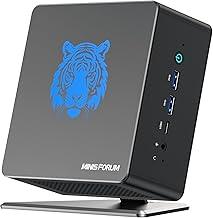 MINISFORUM UM780 XTX Mini PC AMD Ryzen 7 7840HS 8C 16T, up to 5.1GHz 32GB DDR5-5600 RAM 1TB PCIe4.0 SSD Small PC, 2xUSB4,1xHDMI,1xDP Outputs,1xOCulink Port, 2x2.5G RJ45 RGB Backlight Small Form Factor