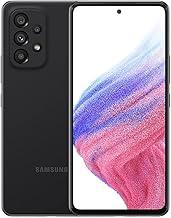 Samsung Galaxy A53 5G A Series Cell Phone, Factory Unlocked Android Smartphone, 128GB, 6.5” FHD Super AMOLED Screen, Long Battery Life, US Version, Black (Renewed)